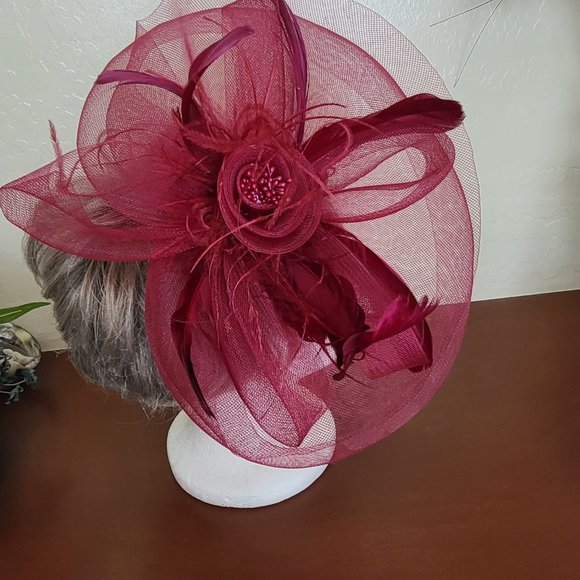 Tasha 'Derby' Fascinator Headband - Picture 7 of 11